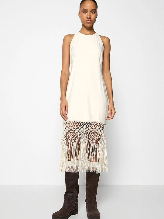 Zdjęcie produktu Sukienka koktajlowa Lauren Ralph Lauren mleczny