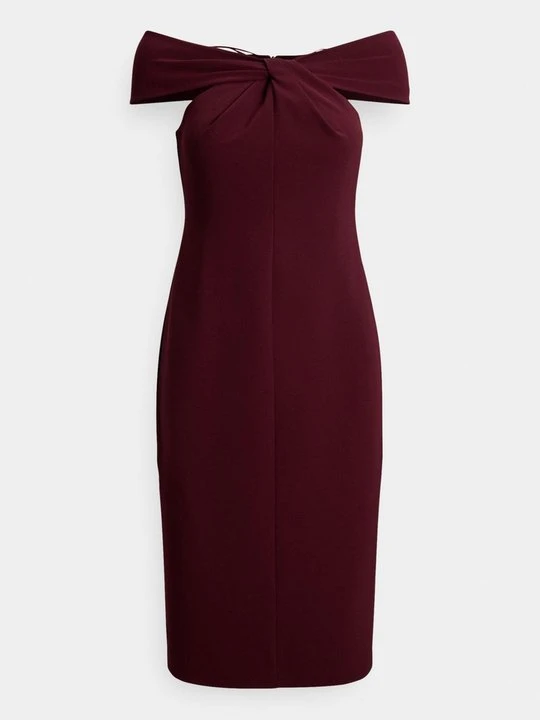 Zdjęcie produktu Sukienka koktajlowa Lauren Ralph Lauren bordowy