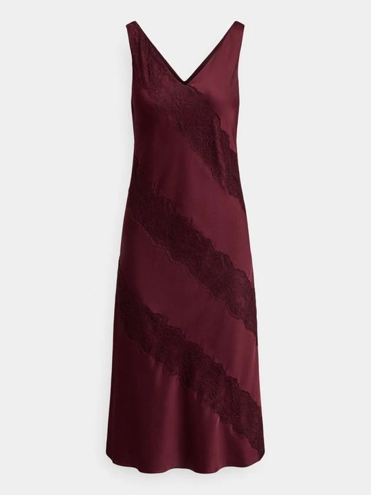 Zdjęcie produktu Sukienka koktajlowa Lauren Ralph Lauren bordowy