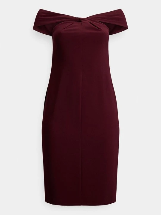 Zdjęcie produktu Sukienka koktajlowa Lauren Ralph Lauren ciemnoczerwony