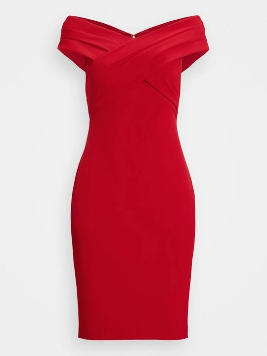 Zdjęcie produktu Sukienka koktajlowa Lauren Ralph Lauren czerwony