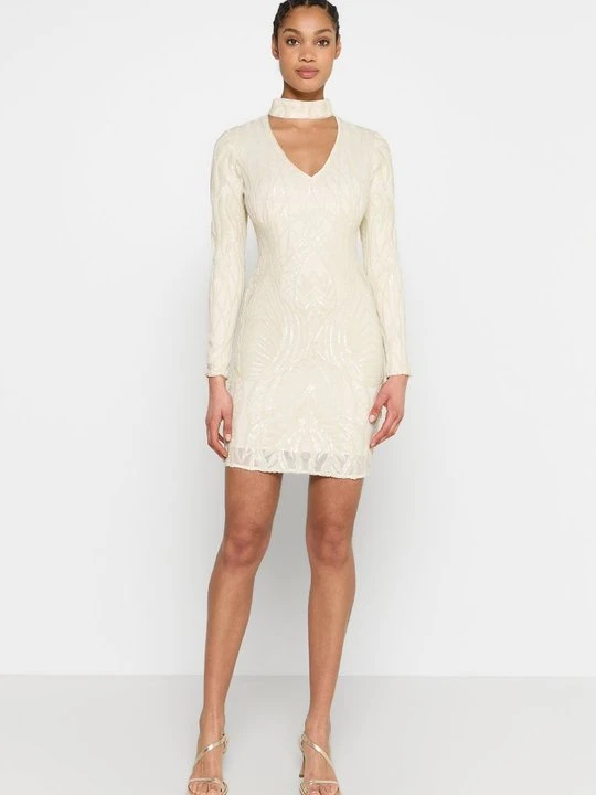 Zdjęcie produktu Sukienka koktajlowa MARCIANO BY GUESS mleczny