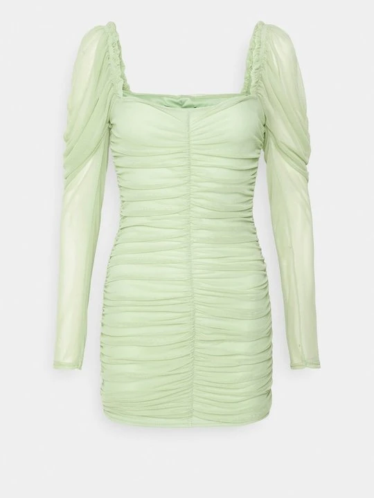 Zdjęcie produktu Sukienka koktajlowa Missguided jasnozielony