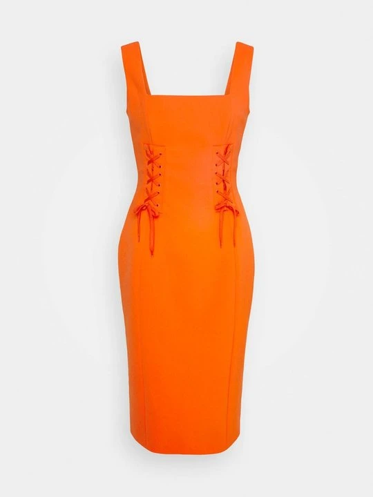 Zdjęcie produktu Sukienka koktajlowa MOSCHINO pomarańczowy