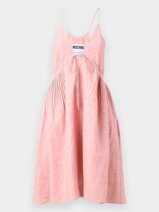 Zdjęcie produktu Sukienka koktajlowa MOSCHINO jasnoróżowy