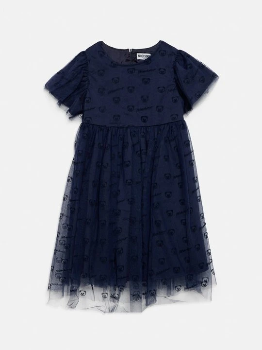 Zdjęcie produktu Sukienka koktajlowa MOSCHINO granatowy