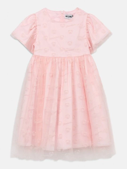 Zdjęcie produktu Sukienka koktajlowa MOSCHINO jasnoróżowy