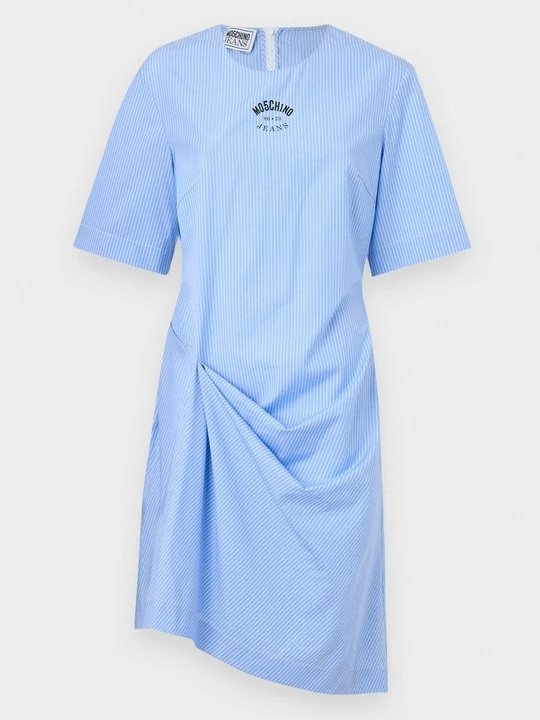 Zdjęcie produktu Sukienka koktajlowa MOSCHINO jasnoniebieski