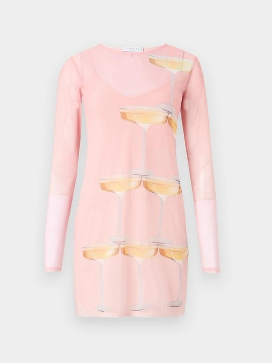 Zdjęcie produktu Sukienka koktajlowa Never Fully Dressed różowy