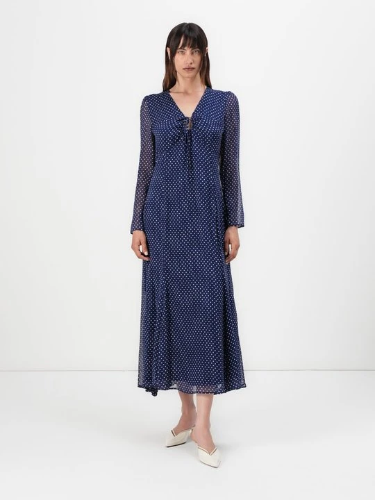 Zdjęcie produktu Sukienka koktajlowa Polo Ralph Lauren niebieski