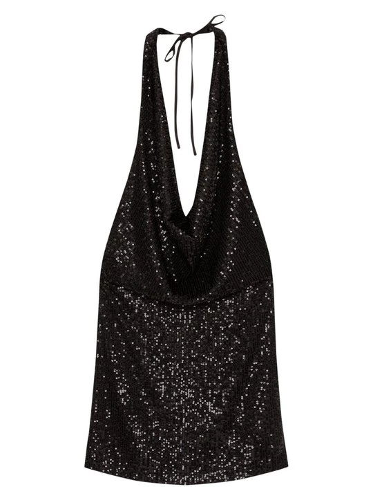 Zdjęcie produktu Sukienka koktajlowa PULL&BEAR czarny