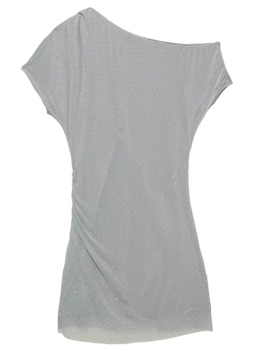 Zdjęcie produktu Sukienka koktajlowa PULL&BEAR szary