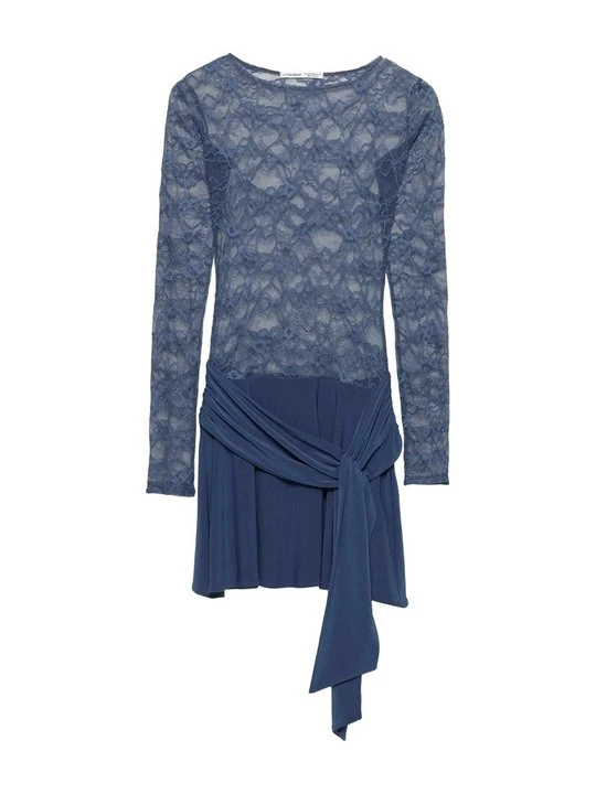 Zdjęcie produktu Sukienka koktajlowa PULL&BEAR granatowy