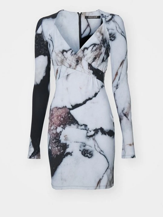Zdjęcie produktu Sukienka koktajlowa Roberto Cavalli biały