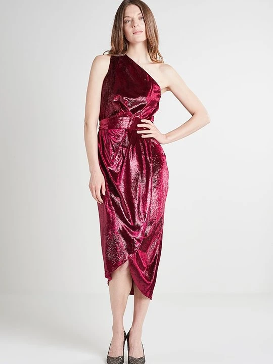 Zdjęcie produktu Sukienka koktajlowa Ted Baker ciemnoczerwony