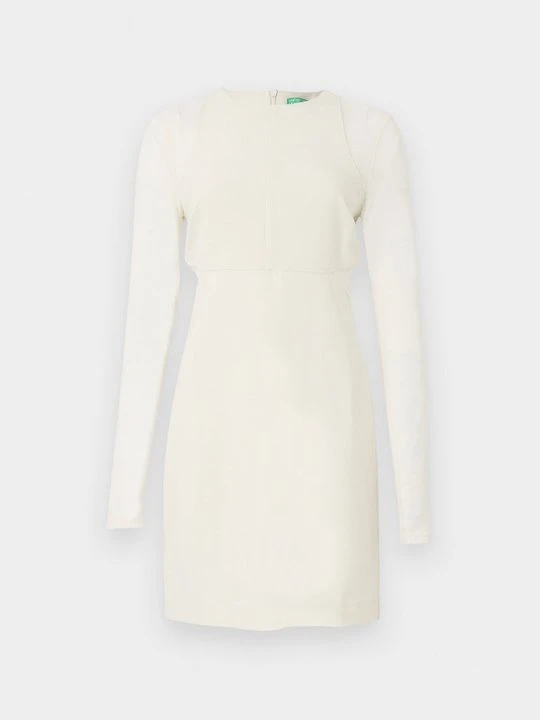 Zdjęcie produktu Sukienka koktajlowa United Colors Of Benetton mleczny
