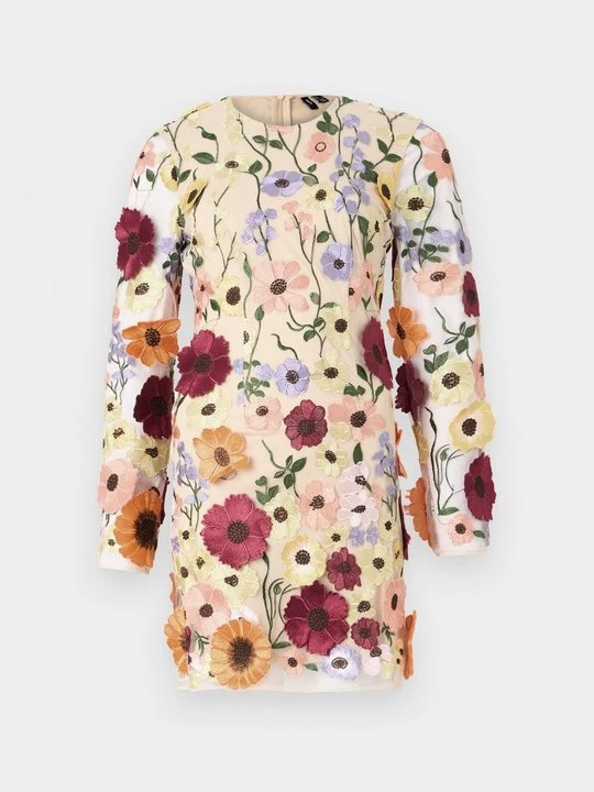 Zdjęcie produktu Sukienka koktajlowa Vero Moda mleczny