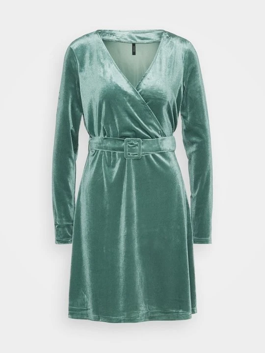 Zdjęcie produktu Sukienka koktajlowa Vero Moda ciemnozielony