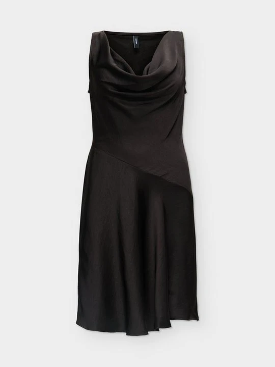 Zdjęcie produktu Sukienka koktajlowa Vero Moda ciemnobrązowy