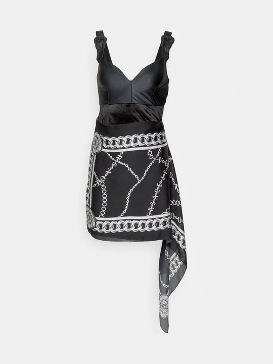 Zdjęcie produktu Sukienka koktajlowa Versace Jeans Couture czarny