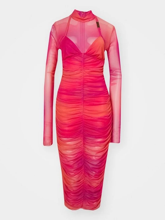 Zdjęcie produktu Sukienka koktajlowa Versace Jeans Couture różowy