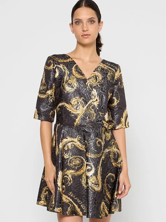 Zdjęcie produktu Sukienka koktajlowa Versace Jeans Couture czarny