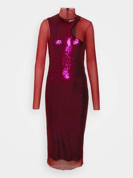Zdjęcie produktu Sukienka koktajlowa Victoria Beckham czerwony