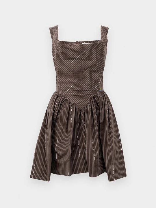 Zdjęcie produktu Sukienka koktajlowa Vivienne Westwood brązowy