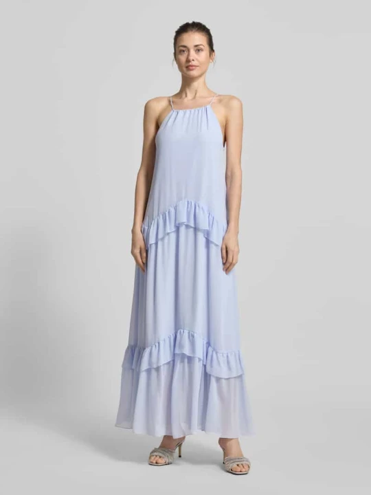 Zdjęcie produktu Sukienka koktajlowa w linii A z halką model 'MACKENZIE' Vero Moda Jasnofioletowy