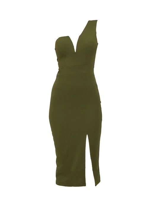 Zdjęcie produktu Sukienka koktajlowa WAL G. khaki