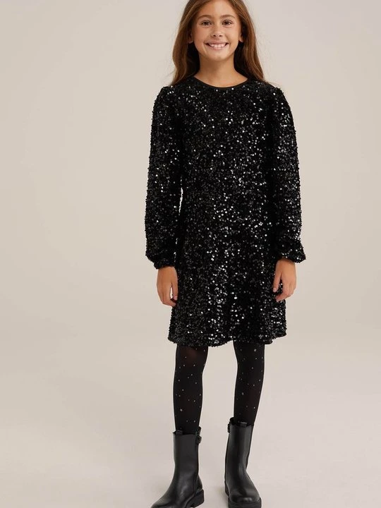 Zdjęcie produktu Sukienka koktajlowa WE Fashion czarny