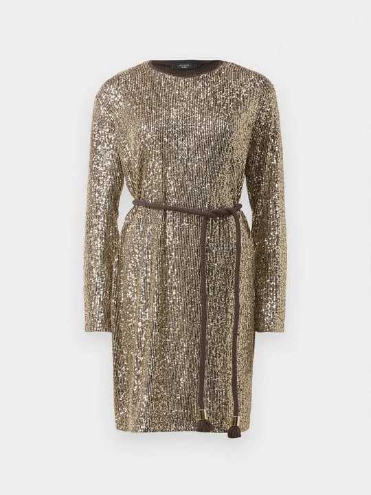 Zdjęcie produktu Sukienka koktajlowa Weekend Max Mara jasny brąz