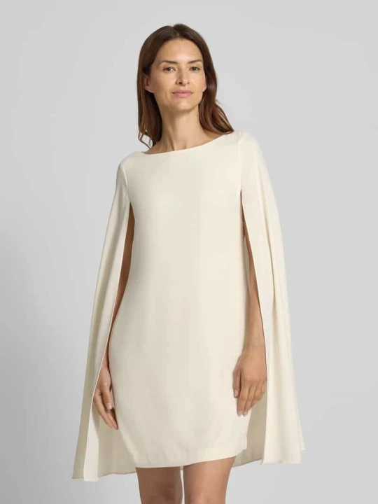 Zdjęcie produktu Sukienka koktajlowa z okrągłym dekoltem model ‘PETRA’ Lauren Ralph Lauren Złamany biały