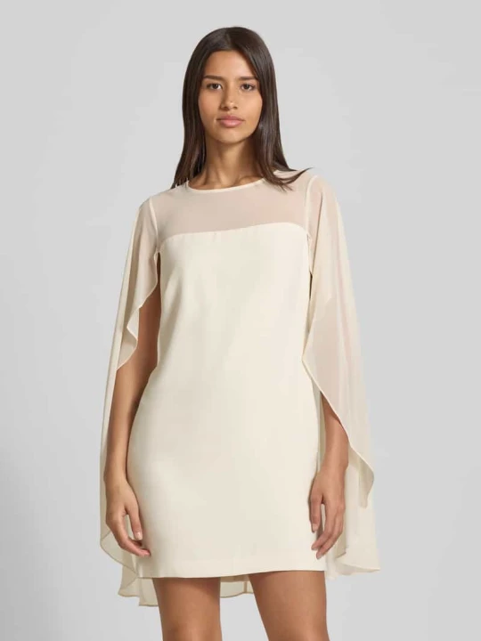 Zdjęcie produktu Sukienka koktajlowa z szerokimi rękawami model „LAVATI” Lauren Ralph Lauren Écru