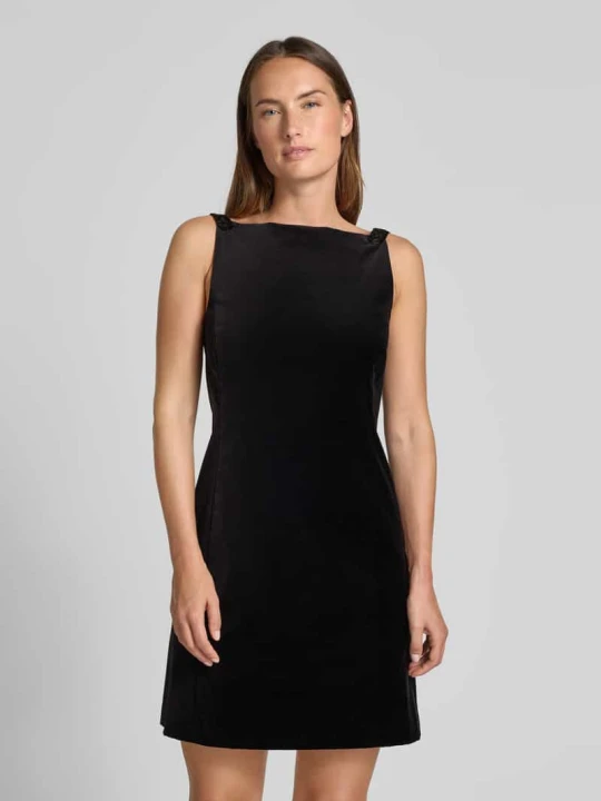 Zdjęcie produktu Sukienka koktajlowa z zamkiem błyskawicznym z tyłu model ‘MELZAR’ Lauren Ralph Lauren Czarny