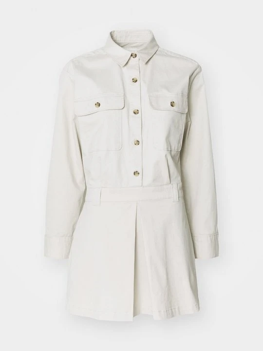 Zdjęcie produktu Sukienka koszulowa Abercrombie & Fitch taupe