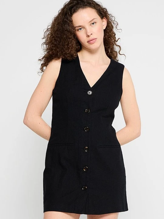 Zdjęcie produktu Sukienka koszulowa Abercrombie & Fitch czarny