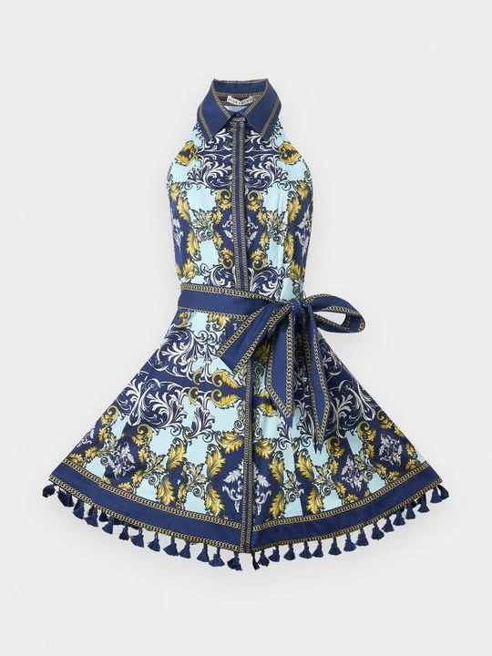 Zdjęcie produktu Sukienka koszulowa Alice + Olivia granatowy