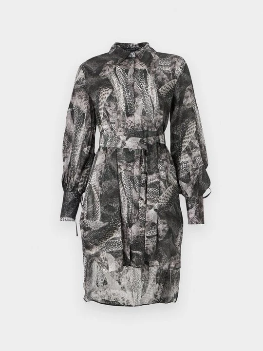 Zdjęcie produktu Sukienka koszulowa AllSaints szary
