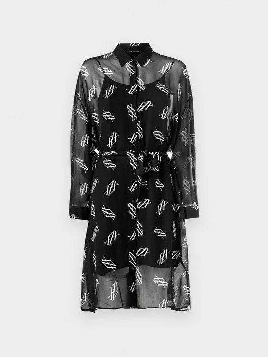 Zdjęcie produktu Sukienka koszulowa Armani Exchange czarny