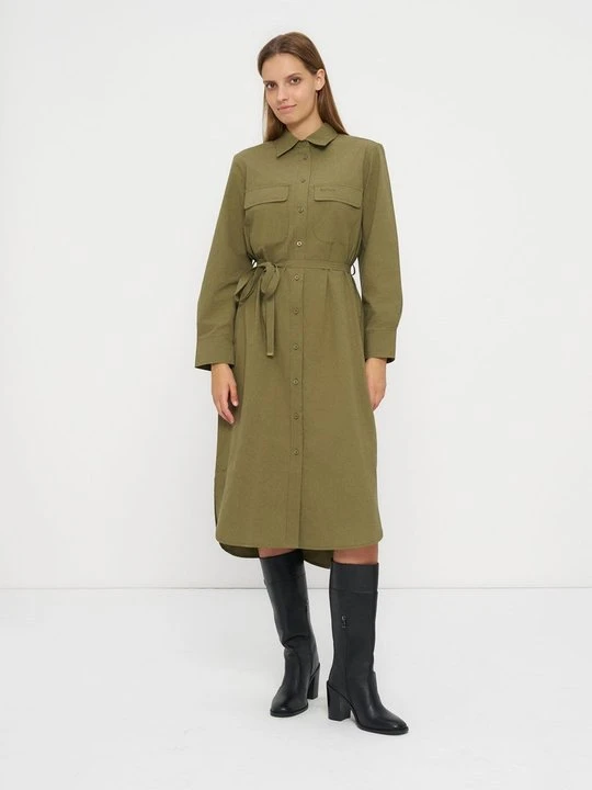 Zdjęcie produktu Sukienka koszulowa Barbour oliwkowy