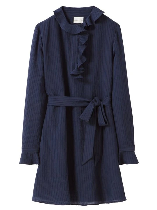 Zdjęcie produktu Sukienka koszulowa CLAUDIE PIERLOT granatowy
