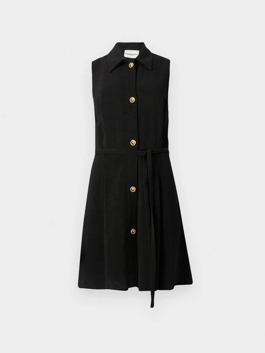 Zdjęcie produktu Sukienka koszulowa CLAUDIE PIERLOT czarny