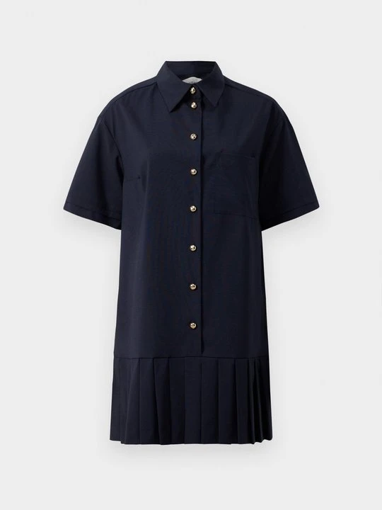Zdjęcie produktu Sukienka koszulowa CLAUDIE PIERLOT granatowy