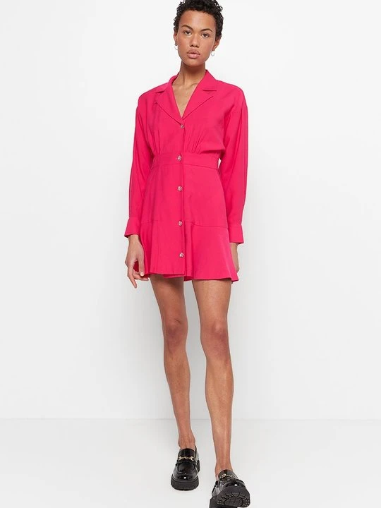 Zdjęcie produktu Sukienka koszulowa CLAUDIE PIERLOT różowy