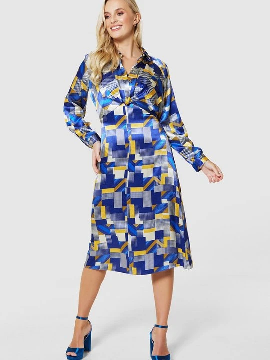 Zdjęcie produktu Sukienka koszulowa Closet granatowy