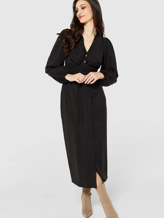 Zdjęcie produktu Sukienka koszulowa Closet czarny