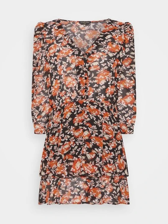 Zdjęcie produktu Sukienka koszulowa Colourful Rebel pomarańczowy