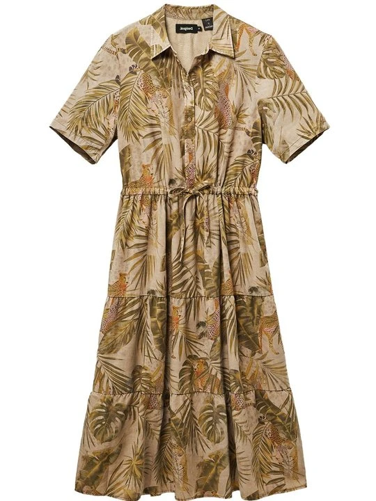 Zdjęcie produktu Sukienka koszulowa Desigual brązowy