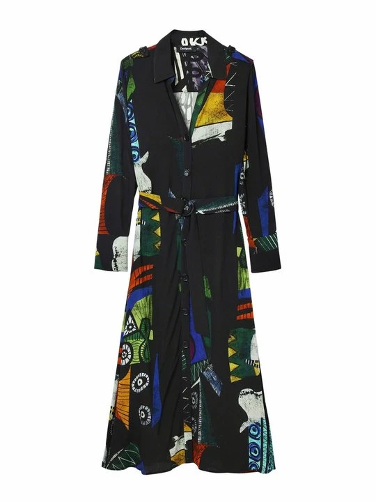 Zdjęcie produktu Sukienka koszulowa Desigual czarny